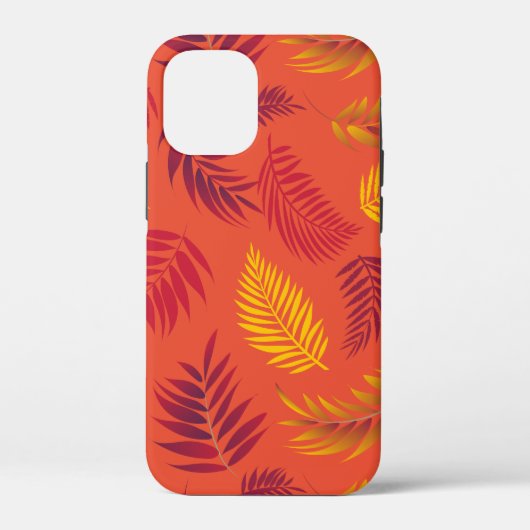Coques Case-Mate iPhone Motif Feuille tropical 18 (Verso)