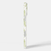 Coques Case-Mate iPhone Motif Feuille vert (Verso / Droite)