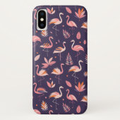 Coques Case-Mate iPhone Motif Flamant rose Paradise (Dos)