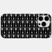 Coques Case-Mate iPhone Motif Flèches noir et blanc (Verso (horizontal))