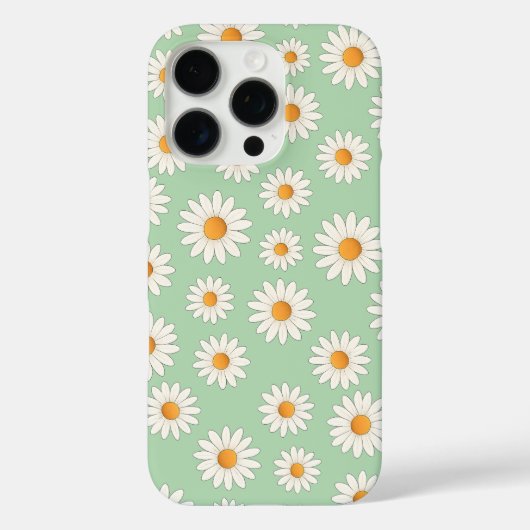Coques Case-Mate iPhone Motif Fleur Chic Daisy - Design Floral Cute - (Verso)