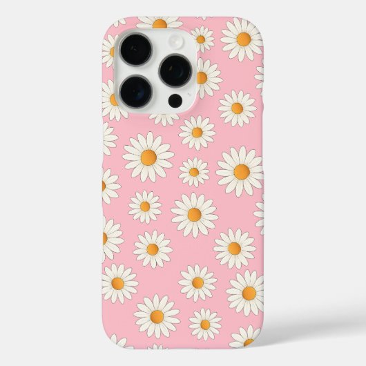 Coques Case-Mate iPhone Motif Fleur Chic Daisy - Design Floral Cute - (Verso)