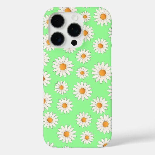 Coques Case-Mate iPhone Motif Fleur Chic Daisy - Design Floral Cute - (Verso)