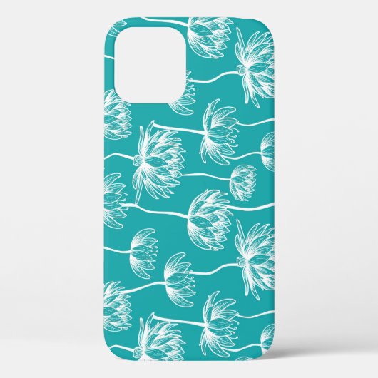 Coques Case-Mate iPhone Motif fleur de lotus (Verso)