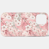 Coques Case-Mate iPhone Motif Fleur de Sakura Rose (Verso (horizontal))