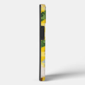 Coques Case-Mate iPhone Motif Fleur perlé sur En vichy (Verso / Droite)