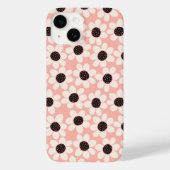 Coques Case-Mate iPhone Motif Fleur Rose Cute (Verso)