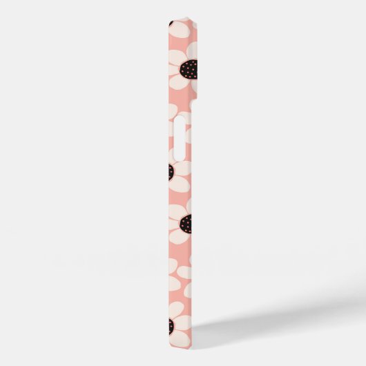 Coques Case-Mate iPhone Motif Fleur Rose Cute (Verso / Droite)