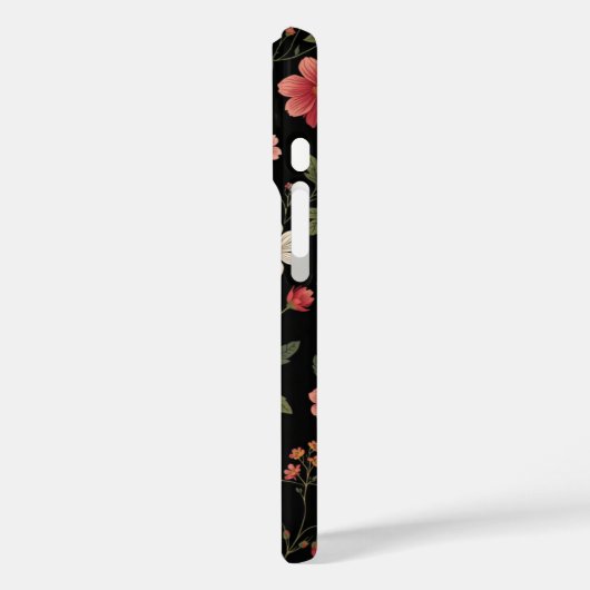 Coques Case-Mate iPhone motif fleur sauvage (Verso / Gauche)