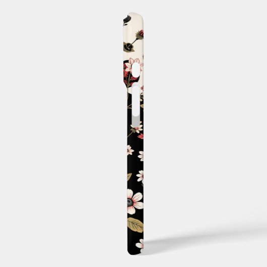 Coques Case-Mate iPhone motif fleur sauvage (Verso / Gauche)