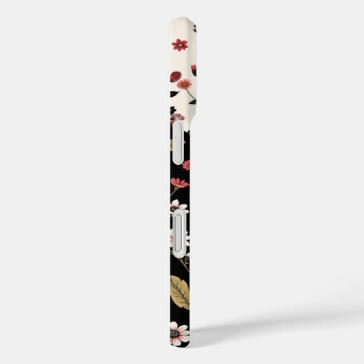 Coques Case-Mate iPhone motif fleur sauvage (Verso / Droite)