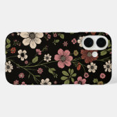 Coques Case-Mate iPhone motif fleur sauvage (Verso (horizontal))