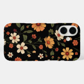 Coques Case-Mate iPhone motif fleur sauvage (Verso (horizontal))