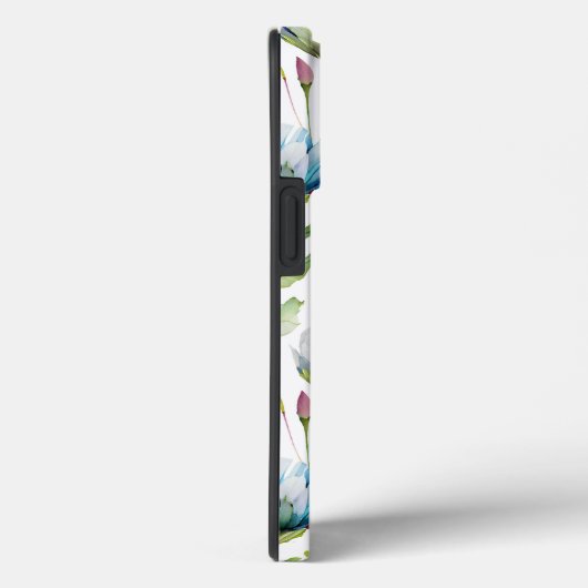 Coques Case-Mate iPhone Motif fleur sauvage moderne (Verso / Droite)
