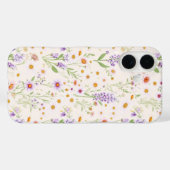 Coques Case-Mate iPhone Motif Fleur sauvage Pastel (Verso (horizontal))