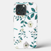 Coques Case-Mate iPhone Motif Fleur transparent (Verso)