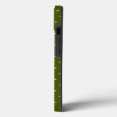 Coques Case-Mate iPhone Motif flocon de neige rouge vert Joyeux Noël Chari (Verso / Gauche)