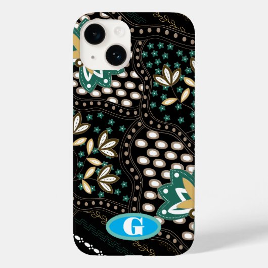 Coques Case-Mate iPhone Motif floral (Verso)