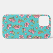Coques Case-Mate iPhone Motif floral (Verso (horizontal))