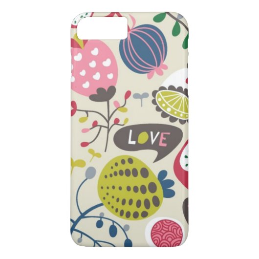 Coques Case-Mate iPhone Motif floral 12 (Dos)