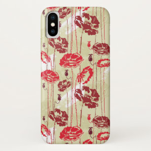Coque iPhone X Motif floral 2 d'élégance abstraite