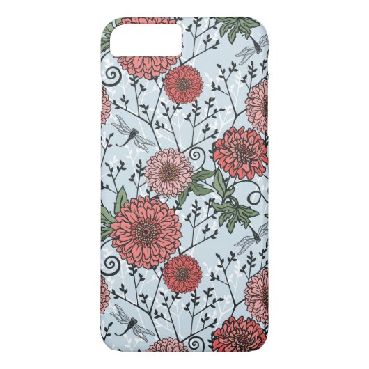 Coques Case-Mate iPhone Motif floral 3 (Dos)