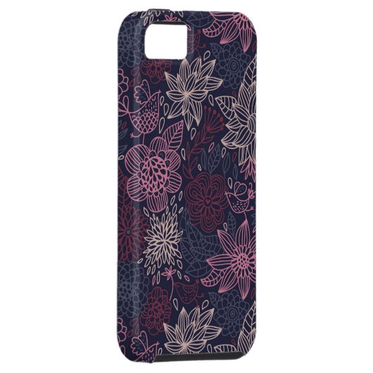 Coques Case-Mate iPhone Motif floral 4 (Dos/Droit)