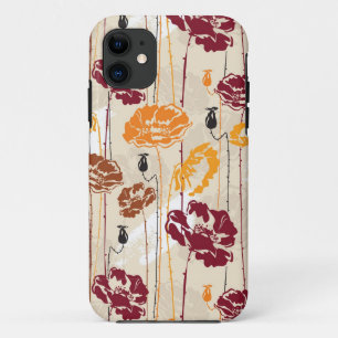 Coques Pour iPhone Motif floral 4 d'élégance abstraite