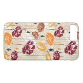 Coques Case-Mate iPhone Motif floral 4 d'élégance abstraite (Dos (Horizontal))