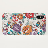 Coques Case-Mate iPhone Motif floral 5 d'élégance abstraite (Dos (Horizontal))