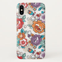 Motif floral 5 d'élégance abstraite