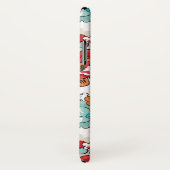 Coques Case-Mate iPhone Motif floral 5 d'élégance abstraite (Dos/Droite)
