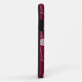 Coques Case-Mate iPhone Motif floral abstrait (Dos/Droite)