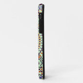 Coques Case-Mate iPhone Motif floral abstrait de cru (Dos/Gauche)