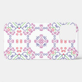 Coques Case-Mate iPhone motif floral Abstrait design abstrait, art, maison (Verso (horizontal))