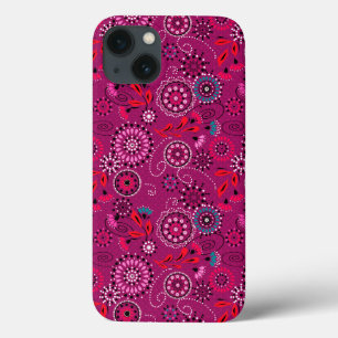 Case-Mate iPhone Case Motif floral abstrait folklorique ethnique rétro c