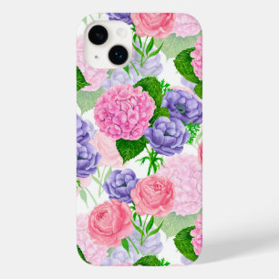 Coque Pour iPhone 14 Plus Motif floral aquarelle