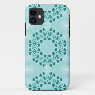 Case-Mate iPhone Case Motif floral, bleu Turquoise