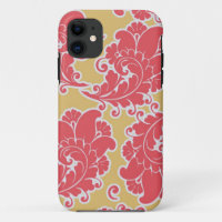 Motif floral chic girly vintage de Paisley de