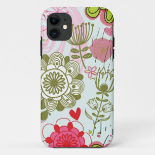 Coque Case-Mate Pour iPhone Motif floral dans le rétro style 2
