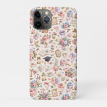 Motif floral de célébration vintage Fleurs pastel