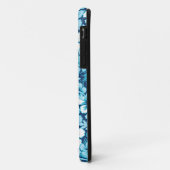Coques Case-Mate iPhone Motif floral de ketmie de surf (Dos/Gauche)