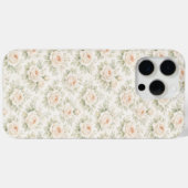 Coques Case-Mate iPhone Motif floral de mariage (Verso (horizontal))