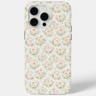 Coque iPhone 15 Pro Max Motif floral de mariage
