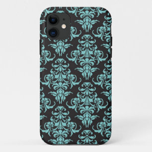 Coques Pour iPhone Motif floral de papier peint vintage de lustre de