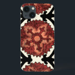 Coques Pour iPhone Motif floral décoratif de style de Suzani<br><div class="desc">Cette conception florale décorative de Chariklia Zarris est faite pour imiter la tapisserie de style de suzani. Ces textiles tribaux proviennent de l'Asie centrale et tracent leur ascendance de nouveau au XVème siècle. Posséder un morceau d'histoire en achetant ce motif !</div>