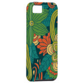 Coques Case-Mate iPhone Motif floral d'été (Dos/Droit)