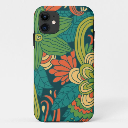 Coques Case-Mate iPhone Motif floral d'été (Dos)