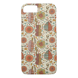 Coques Pour iPhone Motif floral d'été fait de feuille