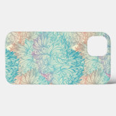 Coques Case-Mate iPhone Motif Floral Doodle Multicolor (Verso (horizontal))